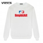 2017 Men Fleece Hoodies Sweatshirt Cotton O-Neck Limp Bizkit Rock Band Plus Size Good Quality Free Shipping