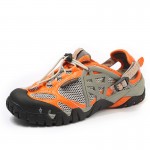 2017 Men Outdoor Sneakers Breathable Hiking Shoes Big Size Men Women Outdoor Hiking Sandals Men Trekking Trail Water Sandals