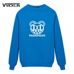 2017 Men's Radiohead Rock Band Hoodies Sweatshirt Punk Hip Hop Streetwear Loose Full Sleeve Cotton O-Neck Plus Size