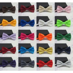 2017 Men's Ties Fashion Tuxedo Classic Mixed Solid Color Butterfly Tie Wedding Party Bowtie Bow Tie Ties for Men Gravata LD8006