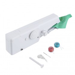 2017 Mini Portable Handheld sewing machines Stitch Sew needlework Cordless Clothes Fabrics Electric Sewing Machine Stitch Set