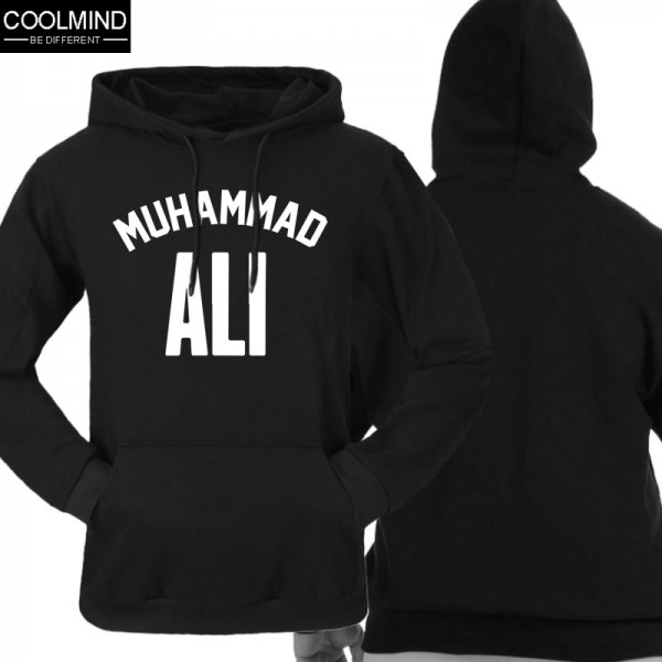 2017 Muhammad Ali  Men Hoodies High Quality Brand Print Clothing Hoodie MMA Male Streetwear Fitnes