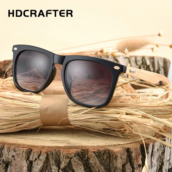 2017 New Bamboo Sunglasses Men Wooden Sun glasses Brand Designer Women Glasses Plastic UV400 Eyewear Oculos de sol masculino