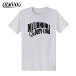 2017 New Fashion BILLIONAIRE BOYS CLUB T-Shirt BBC T Shirts Men Hip Hop Cotton tshirt O Neck billionaire Man Tops Tees Plus Size