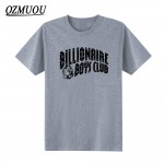 2017 New Fashion BILLIONAIRE BOYS CLUB T-Shirt BBC T Shirts Men Hip Hop Cotton tshirt O Neck billionaire Man Tops Tees Plus Size