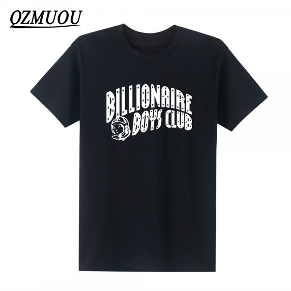 2017 New Fashion BILLIONAIRE BOYS CLUB T-Shirt BBC T Shirts Men Hip Hop Cotton tshirt O Neck billionaire Man Tops Tees Plus Size