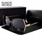 2017 New Fashion High Quality Polarized Sunglasses Women Brand Designer Gradient Lens Driving Sun Glasses UV400 Original Box