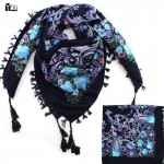 2017 New Fashion Ladies Big Square Scarf Printed Women Brand Wraps Hot-Sale Winter ladies Scarves cotton india floural headband