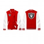 2017 New Fashion Men Fashion Fleece Jacket Unisex Raiders Baseball Jacket Couple Style Hip Hop Sweatshirt Brand Clothing