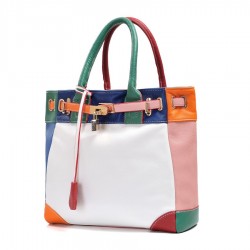 2017 New Fashion PU Leather Women bag\ handbags, ladies' Shoulder Bag\Messenger Bag~ Hit colors ~ Free Shipping~06