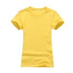 2017 New High Quality 10 Color Silm T Shirt Women Solid color Tees Plain Cotton short sleeve Women T-shirt Female Tops
