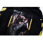 2017 New Men's Hoodies OFF WHITE Arrow Design Hip Hop Hoody Casual Sweatshirt Black/White Men Streetwear Clothing
