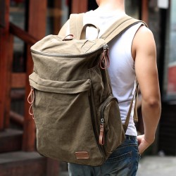 2017 New Muzee Brand Vintage backpack Large Capacity men Male Luggage bag canvas travel bags Top quality travel duffle bag
