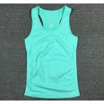 2017 New Solid Women Casual Tank Tops Elastic Breathable Fashion Comfortable Vest Quick Fast Drying Tank Top Tees For Women Girl