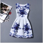 2017 New Summer Lace Derss Women Sleeveless Slim Bodycon Vintage Dress Patchwork Office Casual Base Dress Plus Size XXL dress