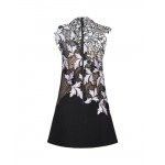 2017 New arrive autumn Floral Mini Dress