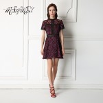 2017 New arrive mini purple women dress