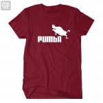 2017 New funny tee cute t shirts homme Pumba men women 100% cotton cool  tshirt lovely cute summer jersey costume t-shirt