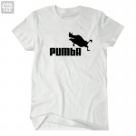2017 New funny tee cute t shirts homme Pumba men women 100% cotton cool  tshirt lovely cute summer jersey costume t-shirt