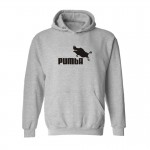 2017 Pumba Black Hooded mens hoodies and sweatshirts with Hoodies Men Brand in Mens Hoodies and Sweatshirts 3xl xxs