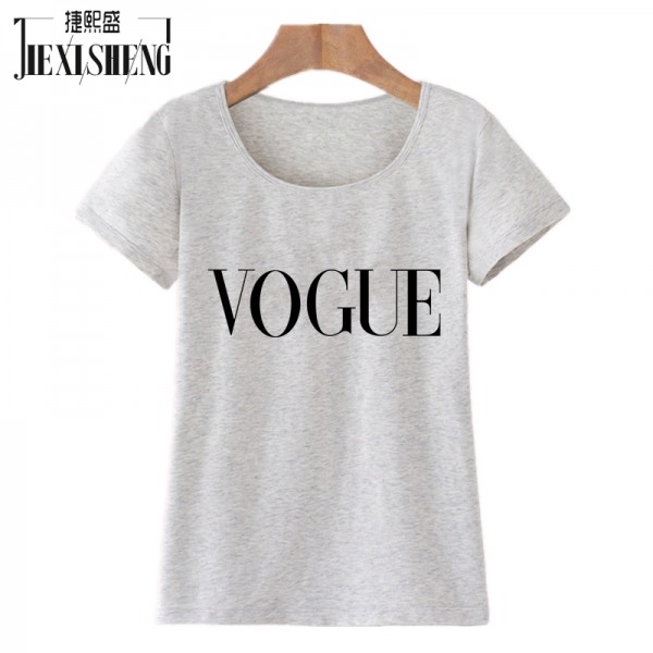 2017 Punk Style Summer Tshirt Harajuku Tumblr VOGUE Letter printed t shirt women Tops Blusa