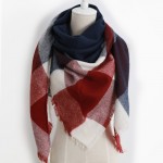 2017 Spring Brand Women Cashmere Designer Triangle Scarf  Fashion Warm in Winter Shawl Blanket Foulard Wholesale Drop shipping 