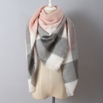 2017 Spring Brand Women Cashmere Designer Triangle Scarf  Fashion Warm in Winter Shawl Blanket Foulard Wholesale Drop shipping 