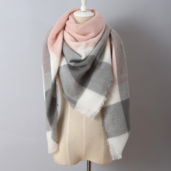 2017 Spring Brand Women Cashmere Designer Triangle Scarf  Fashion Warm in Winter Shawl Blanket Foulard Wholesale Drop shipping 