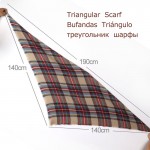 2017 Spring Fashion Brand Designer Cashmere Triangle Pink Scarf Women Shawl Cape Blanket Plaid Foulard Wholesale Drop shipping