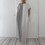2017 Summer Maxi Dress Women Short Sleeve Party Dresses Loose Long Boho Dress Women Clothing Vestidos Weljuber