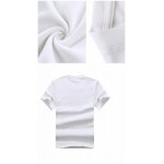 2017 Summer Style Women Short Sleeve Shirt Snap T-shirt Panic! At The Disco ladies Tee White XL Printing Round Neck