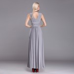 2017 Summer Women Sexy Evening Club Party Dress Elegant  Sleeveless V-neck Maxi Long Dresses 6XL Plus Size Vestidos Robe