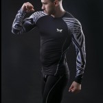 2017 Summer autumn Mens COCEDDB Compression T Shirts Long sleeve Base Layer Bodybuilding Tights Tops & Tees