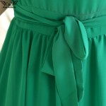 2017 Summer style Robe longue femme chiffon dress boho robe sexy Sandy beach long Vestidos Femininos festa Lace vestido longo