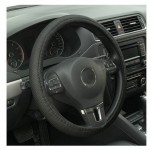 2017 Tirol hot sale Car Auto Universal Elastic Handmade Skidproof Steering Wheel Cover Blue/Black hot selling