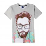 2017 Unisex Funny 3D Printed Sexy Tshirt Men Novel T-shirt Naked Tattoo Girl For Man Women Creative T Shirt Cotton Sale Items B6