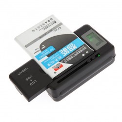 2017 Universal Portable Mobile Cell Phone usb charger battery Chargers YIBOYUAN Battery Charger+USB-Port For Smartphone Battery 