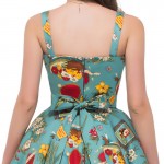 2017 Vintage 50s dresses Retro Swing Pin Up Floral Rockabilly dress Abendkleider Spaghetti Strap design women vestidos