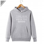 2017 Winter Dress New Arrival YUNG LEAN Band printed Hoodies Men Hoody Sweatshirts Men's Hoodie And Pullover With Hat Skullies