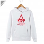 2017 Winter Dress Thick Material Assassins Creed Printing Hoodies With Hat Hoody For Men Casual Loose Hoodie  Hooded Sweatshirt