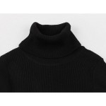 2017 Women Autumn Winter Sweater Dresses Slim Turtleneck vestidos de festa Sexy Bodycon Solid Robe Long Knitted Office Dress 971