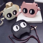 2017 Women Bag Over Shoulder Handbags Crossbody Sling Leather Children Cute Cartoon Print Girl Small Animal Round Phone Handbag