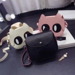 2017 Women Bag Over Shoulder Handbags Crossbody Sling Leather Children Cute Cartoon Print Girl Small Animal Round Phone Handbag