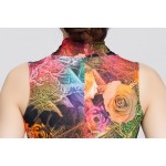 2017 Women Summer Style Printed Bohemian Beach sundress Plus Size V-neck Sleeveless Long Maxi Dress casual Femme Vestidos