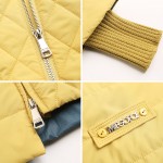 2017 Women's Coat Spring Autumn Women's Fashion Windproof Parkas Female Spring Jacket With Scarf New Design Hot Sale MIEGOFCE