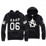 2017 autumn winter Fashion ASAP ROCKY 06 Print Hip Hop Hoodies Streetwear Men's Hoodies Sweatshirts men Random Tracktsuit male