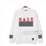 2017 bigbang star team made  top sweatshirt kpop outerwear for Woman and men black and white uniform