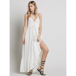 2017 free shipping hot Greek hobe style backless Dress Sexy off-shoulder V-neck strap dresses people's women elegant dresses