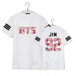 2017 harajuku Kpop BTS GroupTops Cotton T Shirt Women Fashion Design Women's T-Shirt Printed top tees