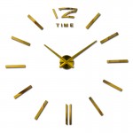 2017 hot sale wall clock large decorative  wall clocks home decor diy clocks living room reloj mural wall sticker